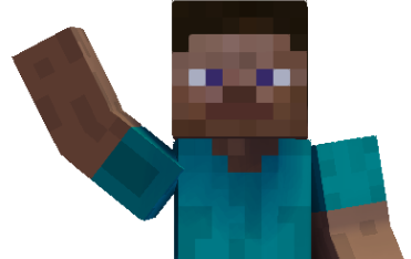 Waving Steve